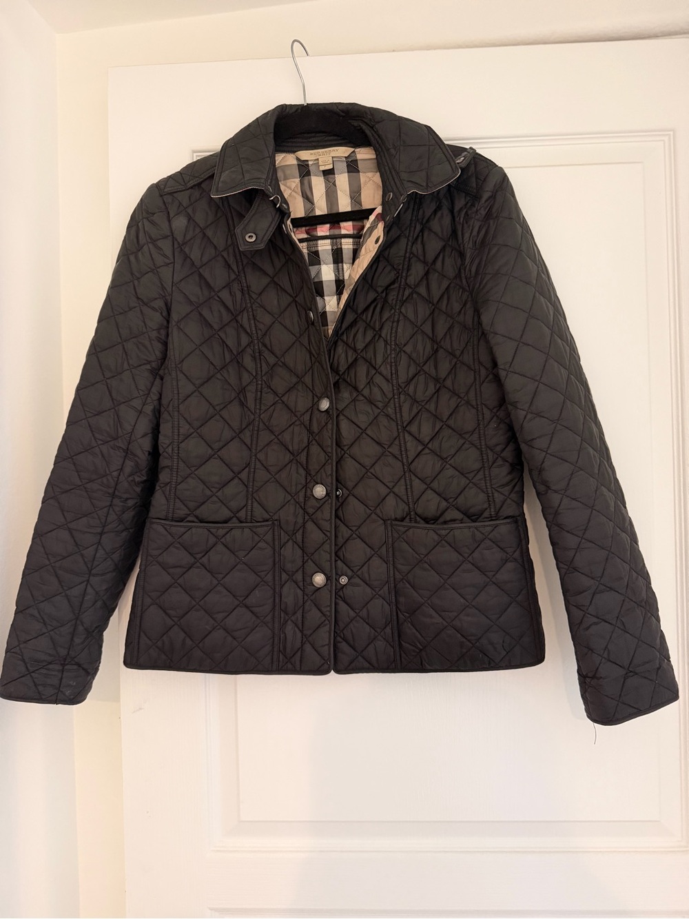 Burberry BritQuilted Women's Jacket - Black